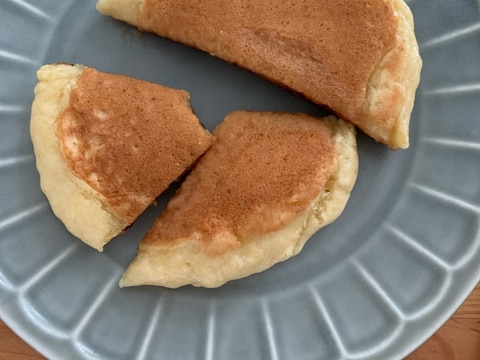 材料は2つだけ！なのにフワフワなパンケーキ♪